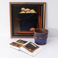 Ken Davies WHITE EGGS PLUS Painting - Sold for $7,680 on 02-21-2026 (Lot 480).jpg